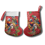 Aussie Native Bird Christmas Stocking Aboriginal Inspired Christmas - Aussie Hoodie