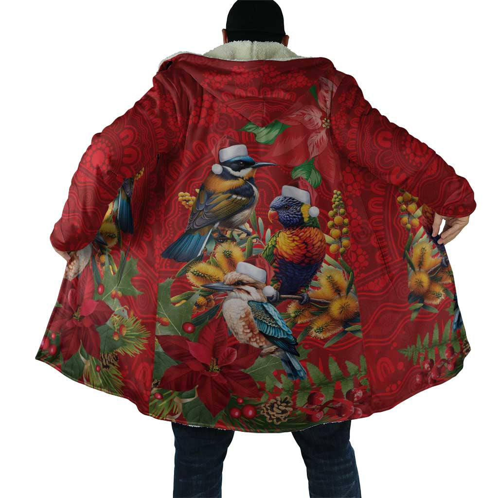 Aussie Native Bird Cloak Aboriginal Inspired Christmas - Aussie Hoodie