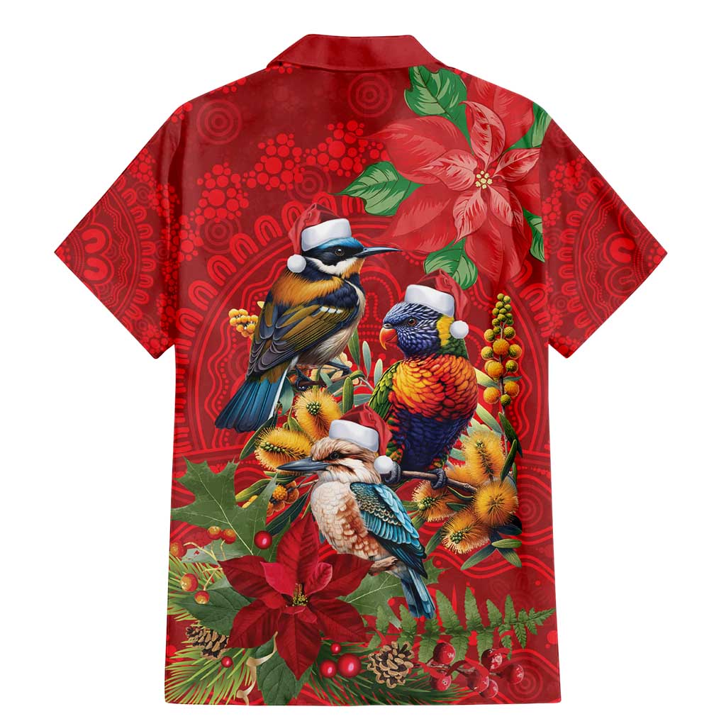 Aussie Native Bird Family Matching Mermaid Dress and Hawaiian Shirt Aboriginal Inspired Christmas - Aussie Hoodie