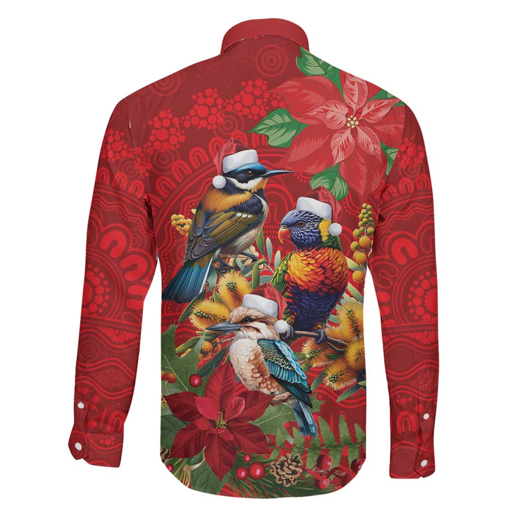 Aussie Native Bird Family Matching Off Shoulder Short Dress and Hawaiian Shirt Aboriginal Inspired Christmas - Aussie Hoodie