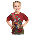 Aussie Native Bird Kid T Shirt Aboriginal Inspired Christmas - Aussie Hoodie