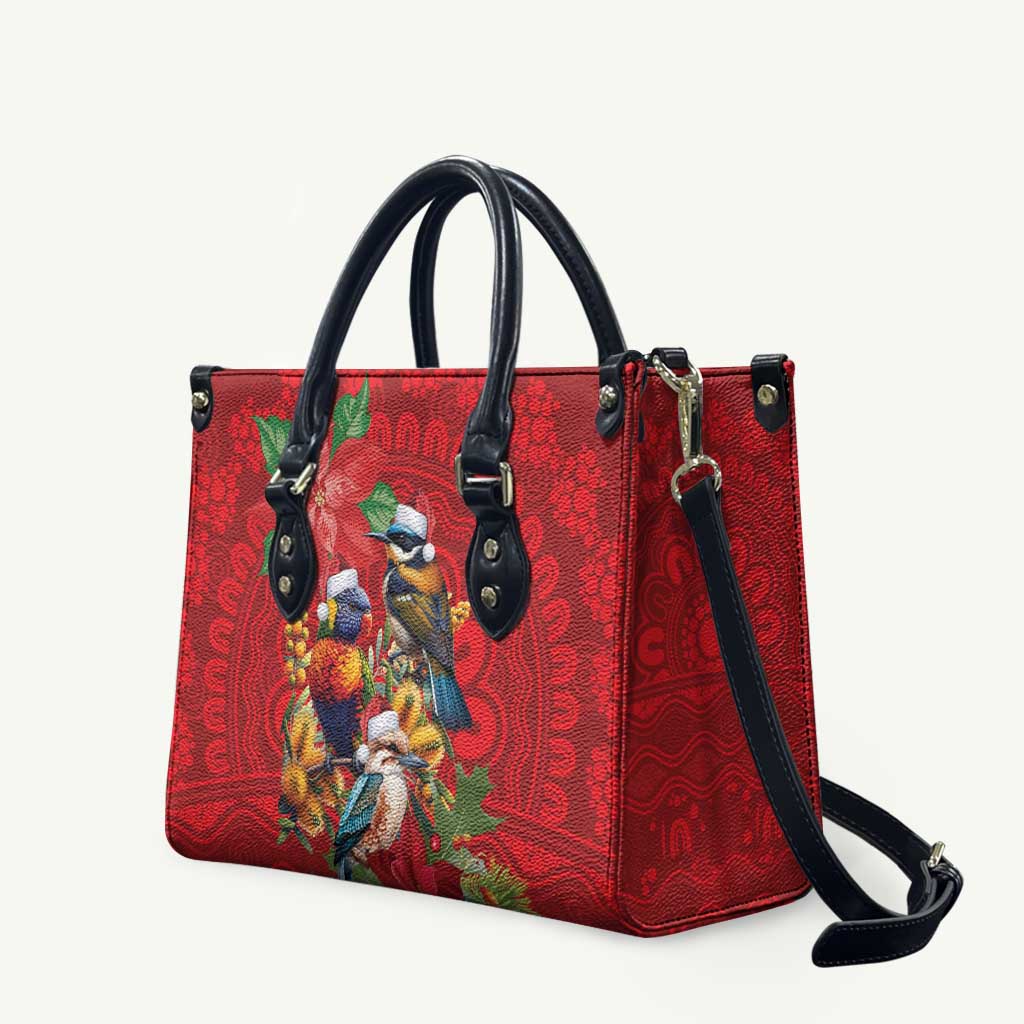 Aussie Native Bird Leather Bag Aboriginal Inspired Christmas - Aussie Hoodie