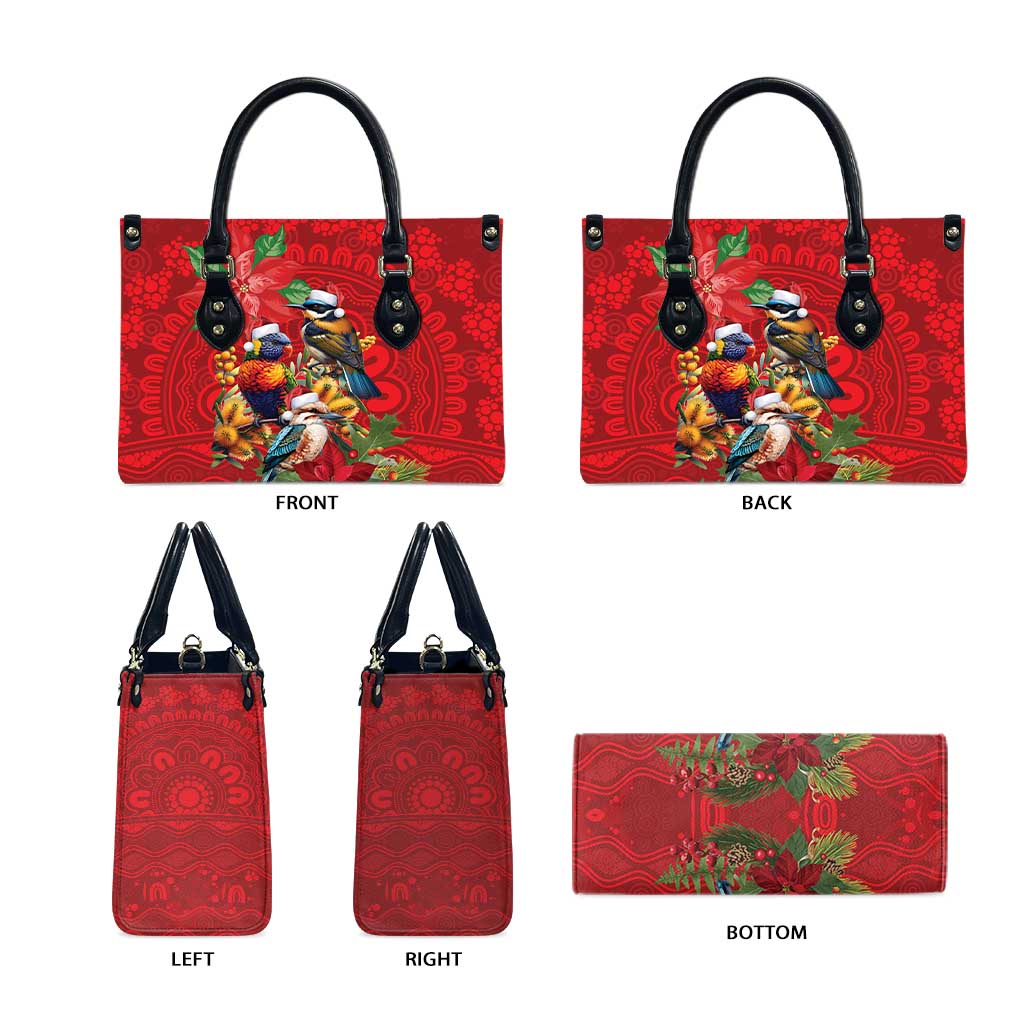 Aussie Native Bird Leather Bag Aboriginal Inspired Christmas - Aussie Hoodie