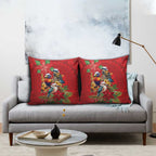 Aussie Native Bird Pillow Cover Aboriginal Inspired Christmas - Aussie Hoodie