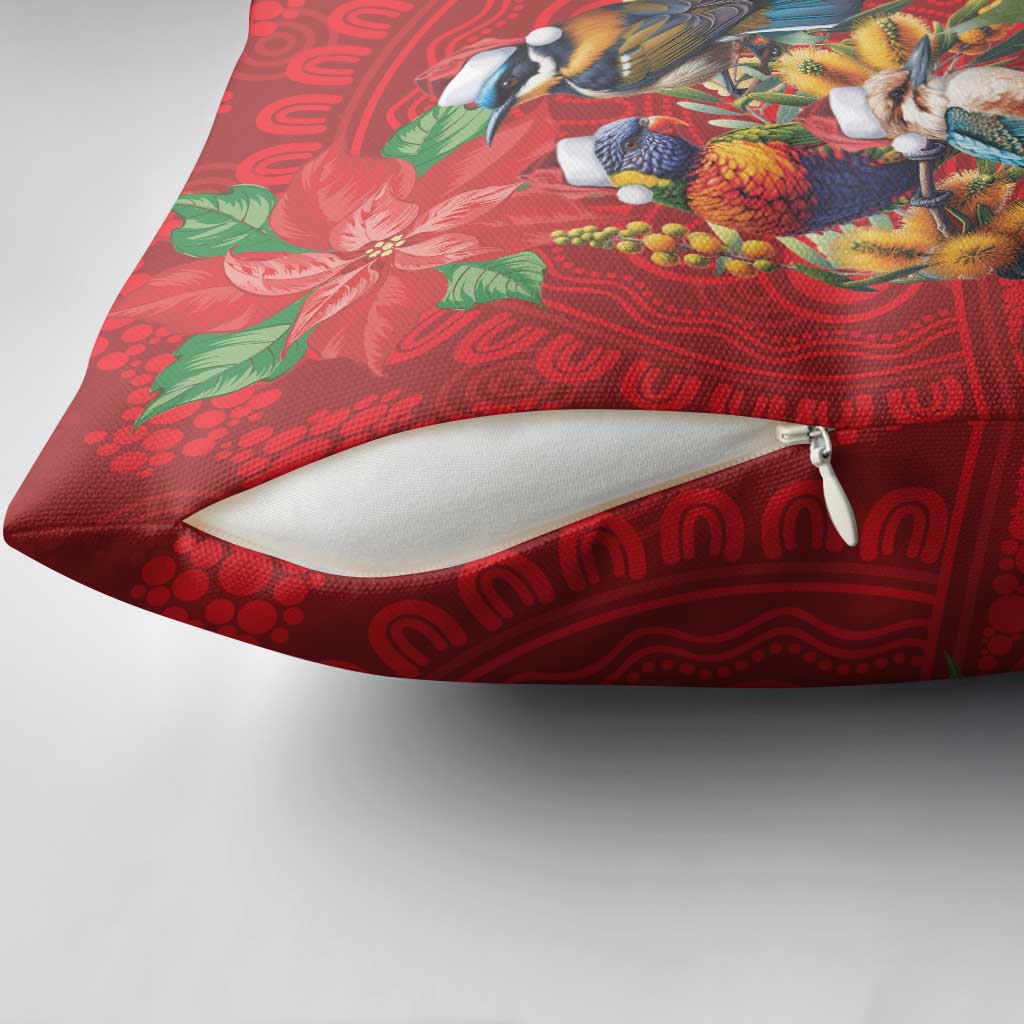 Aussie Native Bird Pillow Cover Aboriginal Inspired Christmas - Aussie Hoodie