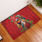 Aussie Native Bird Rubber Doormat Aboriginal Inspired Christmas - Aussie Hoodie