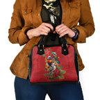 Aussie Native Bird Shoulder Handbag Aboriginal Inspired Christmas - Aussie Hoodie