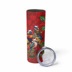 Aussie Native Bird Skinny Tumbler Aboriginal Inspired Christmas - Aussie Hoodie