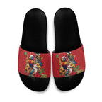 Aussie Native Bird Slide Sandals Aboriginal Inspired Christmas - Aussie Hoodie