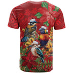 Aussie Native Bird T Shirt Aboriginal Inspired Christmas - Aussie Hoodie