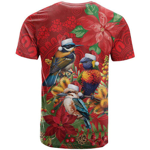 Aussie Native Bird T Shirt Aboriginal Inspired Christmas - Aussie Hoodie