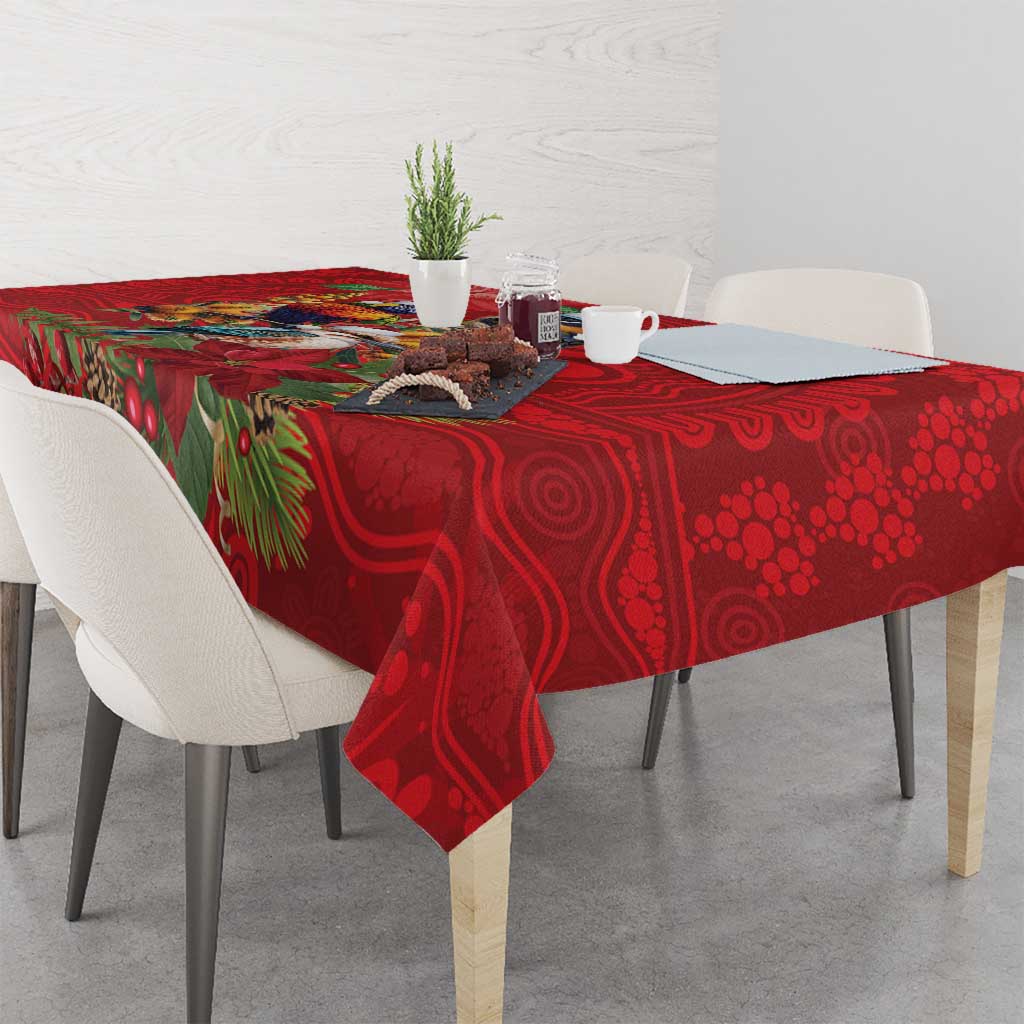Aussie Native Bird Tablecloth Aboriginal Inspired Christmas - Aussie Hoodie