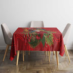 Aussie Native Bird Tablecloth Aboriginal Inspired Christmas - Aussie Hoodie