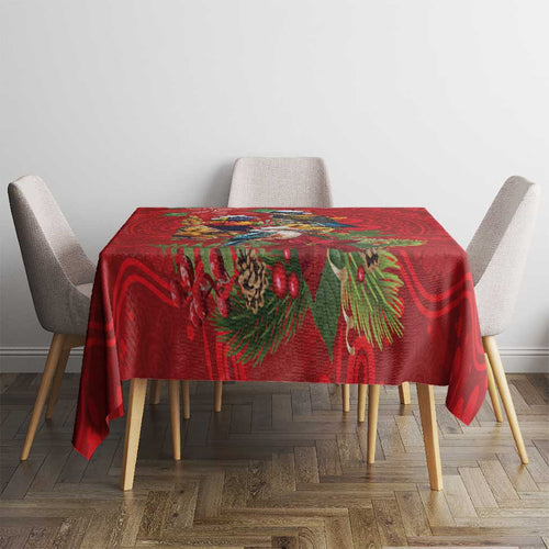 Aussie Native Bird Tablecloth Aboriginal Inspired Christmas - Aussie Hoodie