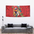 Aussie Native Bird Tapestry Aboriginal Inspired Christmas - Aussie Hoodie