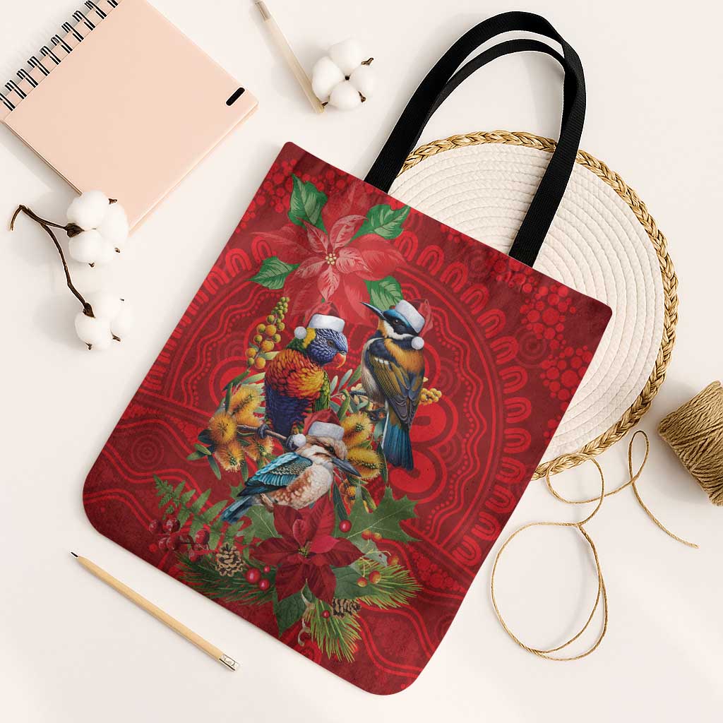 Aussie Native Bird Tote Bag Aboriginal Inspired Christmas - Aussie Hoodie