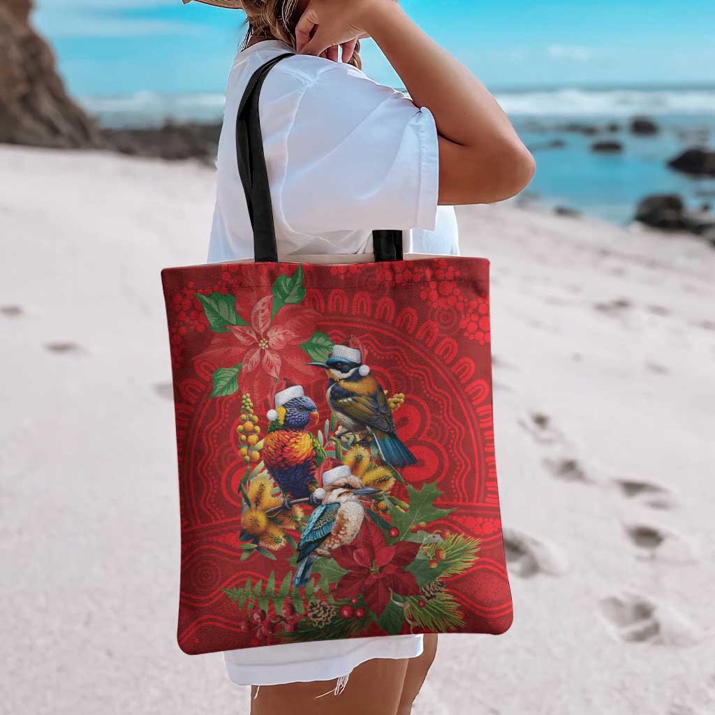 Aussie Native Bird Tote Bag Aboriginal Inspired Christmas - Aussie Hoodie