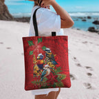 Aussie Native Bird Tote Bag Aboriginal Inspired Christmas - Aussie Hoodie