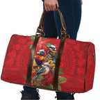 Aussie Native Bird Travel Bag Aboriginal Inspired Christmas - Aussie Hoodie