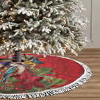 Aussie Native Bird Tree Skirt Aboriginal Inspired Christmas - Aussie Hoodie