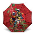 Aussie Native Bird Umbrella Aboriginal Inspired Christmas - Aussie Hoodie