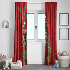 Aussie Native Bird Window Curtain Aboriginal Inspired Christmas - Aussie Hoodie