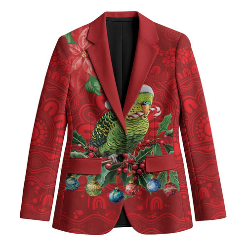 Aussie Green Budgerigar Blazer Aboriginal Inspired Christmas - Aussie Hoodie