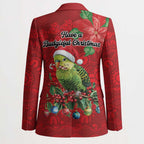 Aussie Green Budgerigar Blazer Aboriginal Inspired Christmas - Aussie Hoodie
