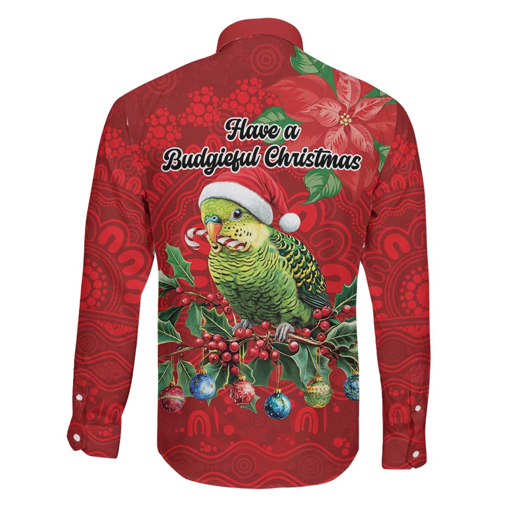 Aussie Green Budgerigar Family Matching Off Shoulder Short Dress and Hawaiian Shirt Aboriginal Inspired Christmas - Aussie Hoodie
