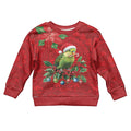 Aussie Green Budgerigar Kid Ugly Christmas Sweater Aboriginal Inspired Christmas - Aussie Hoodie