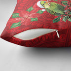 Aussie Green Budgerigar Pillow Cover Aboriginal Inspired Christmas - Aussie Hoodie