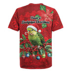 Aussie Green Budgerigar Rugby Jersey Aboriginal Inspired Christmas - Aussie Hoodie