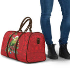 Aussie Green Budgerigar Travel Bag Aboriginal Inspired Christmas - Aussie Hoodie
