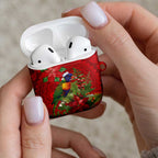 Aussie Rainbow lorikeet AirPods Case Aboriginal Inspired Christmas - Aussie Hoodie