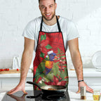 Aussie Rainbow lorikeet Apron Aboriginal Inspired Christmas - Aussie Hoodie