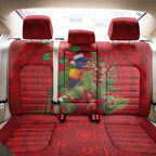 Aussie Rainbow lorikeet Back Car Seat Cover Aboriginal Inspired Christmas - Aussie Hoodie