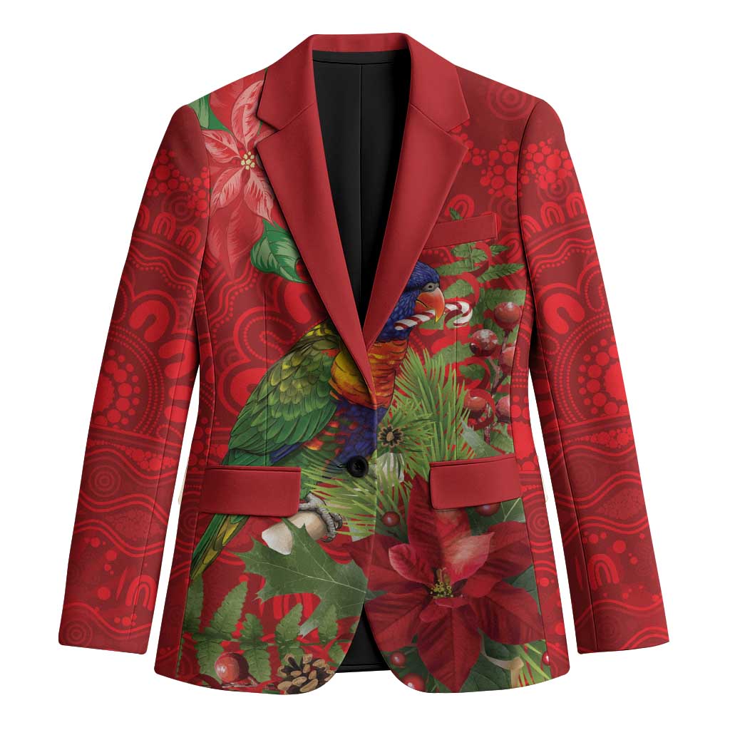 Aussie Rainbow lorikeet Blazer Aboriginal Inspired Christmas - Aussie Hoodie
