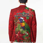 Aussie Rainbow lorikeet Blazer Aboriginal Inspired Christmas - Aussie Hoodie