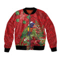 Aussie Rainbow lorikeet Bomber Jacket Aboriginal Inspired Christmas - Aussie Hoodie