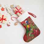 Aussie Rainbow lorikeet Christmas Stocking Aboriginal Inspired Christmas - Aussie Hoodie