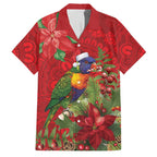 Aussie Rainbow lorikeet Family Matching Mermaid Dress and Hawaiian Shirt Aboriginal Inspired Christmas - Aussie Hoodie