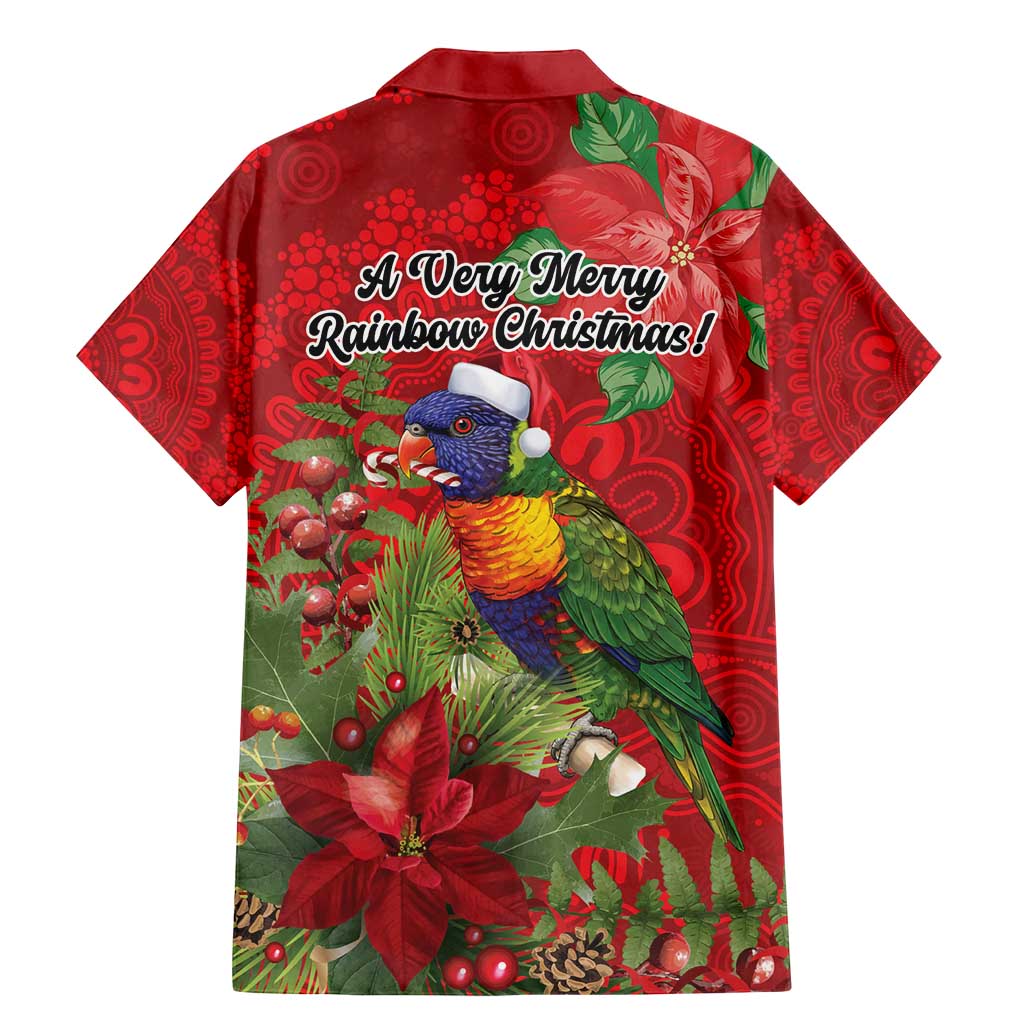 Aussie Rainbow lorikeet Family Matching Mermaid Dress and Hawaiian Shirt Aboriginal Inspired Christmas - Aussie Hoodie