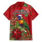 Aussie Rainbow lorikeet Family Matching Summer Maxi Dress and Hawaiian Shirt Aboriginal Inspired Christmas - Aussie Hoodie