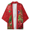 Aussie Rainbow lorikeet Kimono Aboriginal Inspired Christmas - Aussie Hoodie
