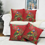 Aussie Rainbow lorikeet Pillow Cover Aboriginal Inspired Christmas - Aussie Hoodie
