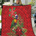 Aussie Rainbow lorikeet Quilt Aboriginal Inspired Christmas - Aussie Hoodie