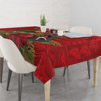 Aussie Rainbow lorikeet Tablecloth Aboriginal Inspired Christmas - Aussie Hoodie