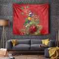 Aussie Rainbow lorikeet Tapestry Aboriginal Inspired Christmas - Aussie Hoodie