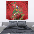 Aussie Rainbow lorikeet Tapestry Aboriginal Inspired Christmas - Aussie Hoodie