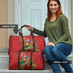 Aussie Rainbow lorikeet Travel Bag Aboriginal Inspired Christmas - Aussie Hoodie